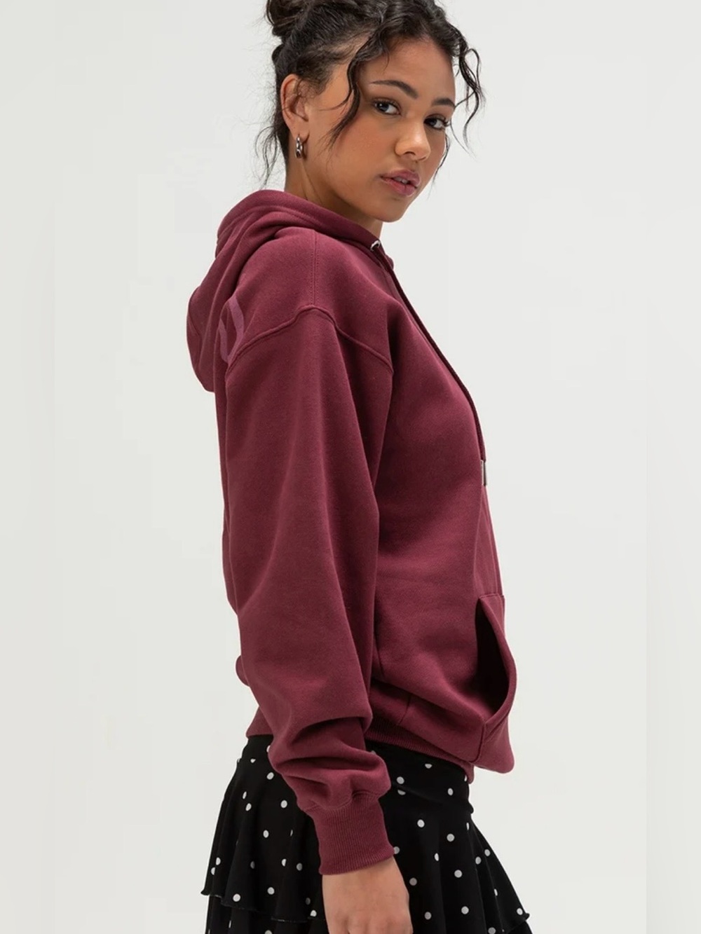 Von Dutch Logo Women’s Hoodie - Picture 3 of 4
